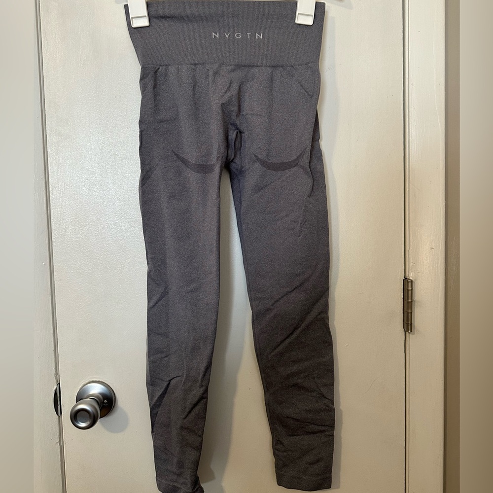 NVGTN Grey Contour Seamless Leggings